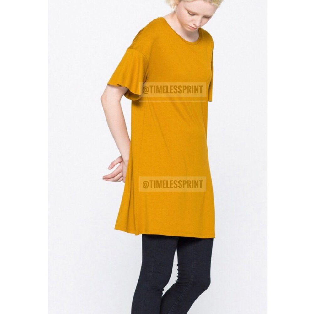 ASOS Mustard Swing/Tunic Dress